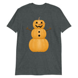 Pumpkin Snowman - T-Shirt