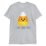 I Love Corny Puns (Candy Corn) - T-Shirt