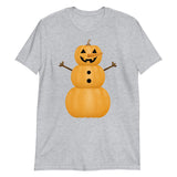 Pumpkin Snowman - T-Shirt