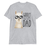 Wooly Awesome Dad (Llama) - T-Shirt