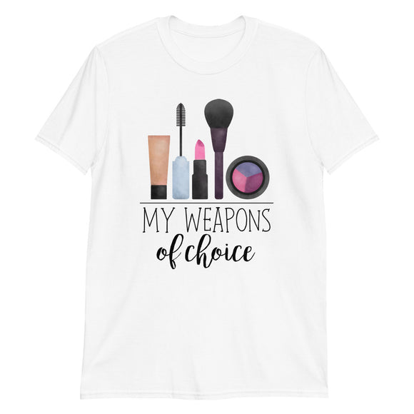My Weapons Of Choice (Make-up) - T-Shirt