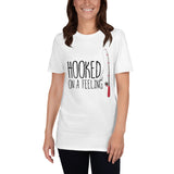 Hooked On A Feeling (Fishing Rod) - T-Shirt