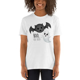 Boo You Suck (Vampire Bat And Ghost) - T-Shirt