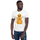 Pumpkin Snowman - T-Shirt