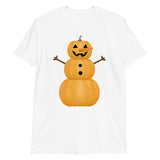 Pumpkin Snowman - T-Shirt