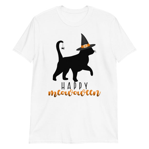 Happy Meowoween (Cat) - T-Shirt