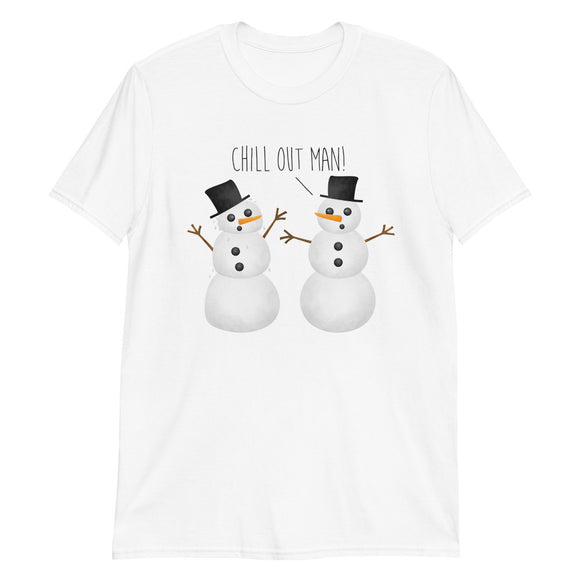 Chill Out Man (Snowman) - T-Shirt