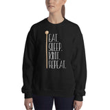 Eat Sleep Knit Repeat - Sweatshirt