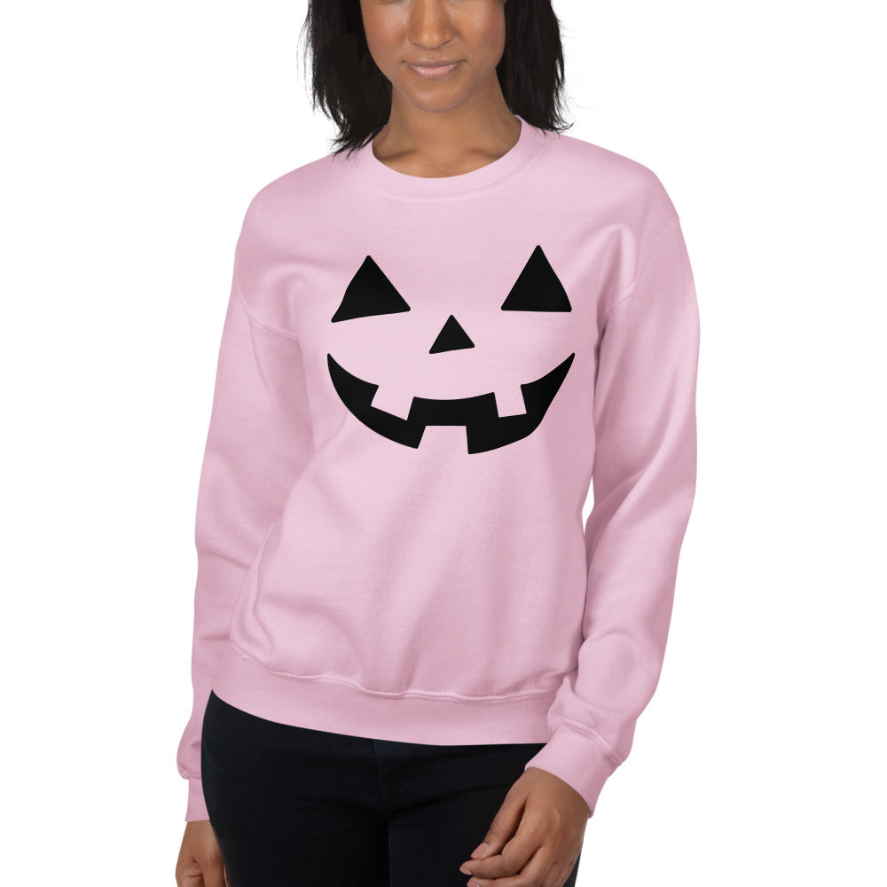 Happy Jack O Lantern Sweatshirt A Little Leafy