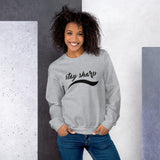 Stay Sharp (Winged Eyeliner) - Sweatshirt