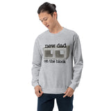 New Dad On The Block (Concrete) - Sweatshirt