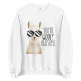 You're Wooly Awesome (Llama) - Sweatshirt