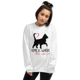 Home Is Where The Cat Is - Sweatshirt