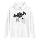 Boo You Suck (Vampire Bat And Ghost) - Hoodie