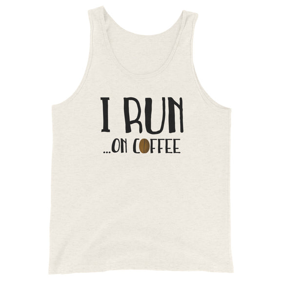 I Run On Coffee - Tank Top