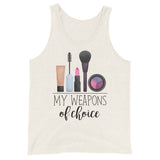 My Weapons Of Choice (Make-up) - Tank Top