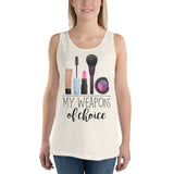 My Weapons Of Choice (Make-up) - Tank Top