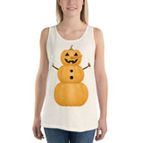 Pumpkin Snowman - Tank Top