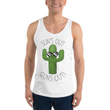 Sun's Out Guns Out (Cactus) - Tank Top