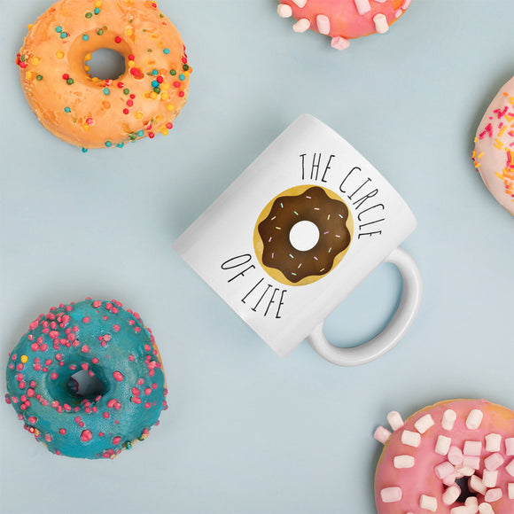 The Circle Of Life (Donut) - Mug