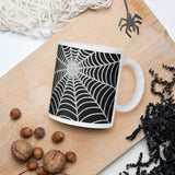 Spider Webs (Faux Glitter) - Mug