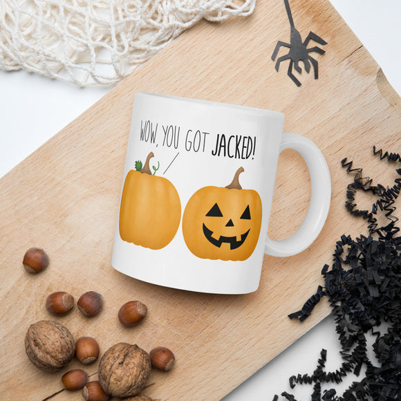 Wow, You Got Jacked (Pumpkins) - Mug