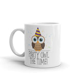Party Owl The Time - Mug