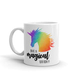 Have A Magical Birthday (Rainbow Unicorn) - Mug