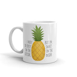 I May Be Spiky On The Outside But I'm Sweet On The Inside (Pineapple) - Mug