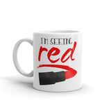 I'm Seeing Red (Lipstick) - Mug