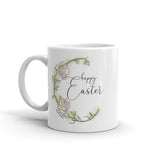 Happy Easter (Floral) - Mug