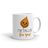 I've Fallen For You (Autumn Leaf) - Mug