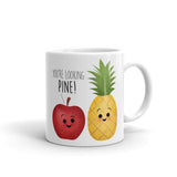 You're Looking Pine (Apple And Pineapple) - Mug