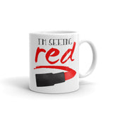 I'm Seeing Red (Lipstick) - Mug