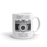 Don't Lose Focus (Camera) - Mug