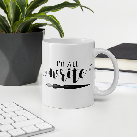 I'm All Write - Mug