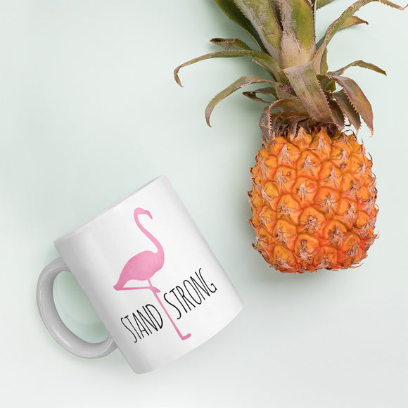 Stand Strong (Flamingo) - Mug