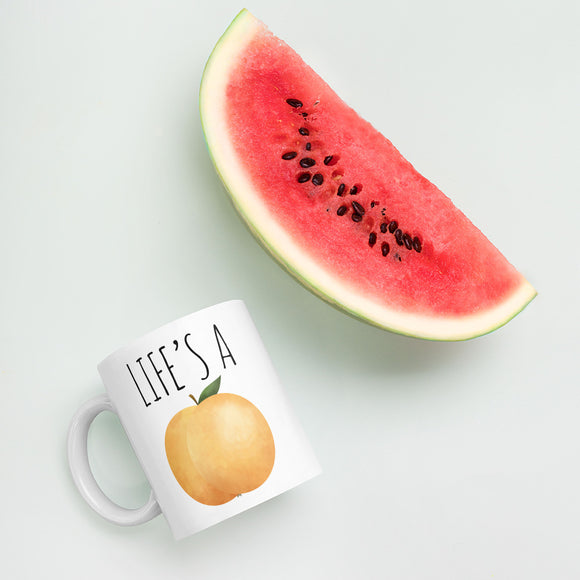 Life's A Peach - Mug