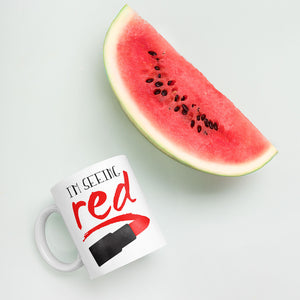 I'm Seeing Red (Lipstick) - Mug