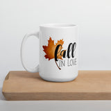 Fall In Love (Autumn Leaf) - Mug