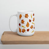 Fall Leaves Pattern - Mug