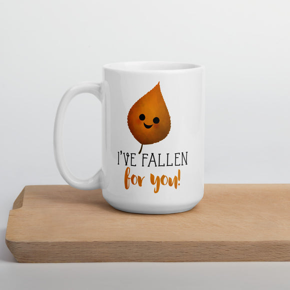 I've Fallen For You (Autumn Leaf) - Mug
