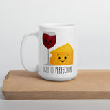 Aged To Perfection (Wine And Cheese) - Mug