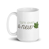 Turn Over A New Leaf - Mug