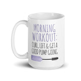 Morning Workout (Mascara) - Mug