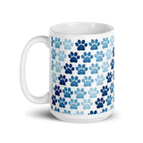 Paw Prints Pattern - Mug