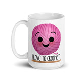 I Love To Crochet - Mug