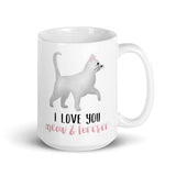 I Love You Meow And Forever - Mug