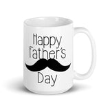 Happy Father's Day (Moustache) - Mug