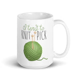 I Tend To Knit Pick - Mug